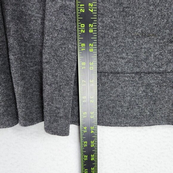 Bartolini Sweater Womens Medium Gray Blue Wool Cashmere Sleeveless Cardigan - Picture 6 of 11